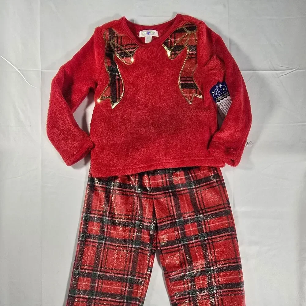 Btween Kids Red Pajamas